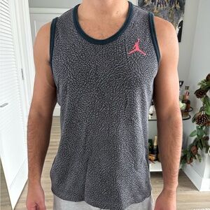 Jordan Elephant Print Tank Top